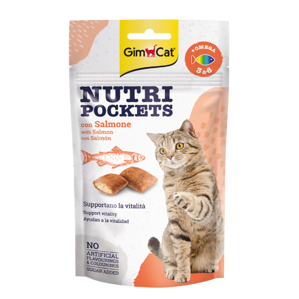 Gimcat Nutripockets 60 gr