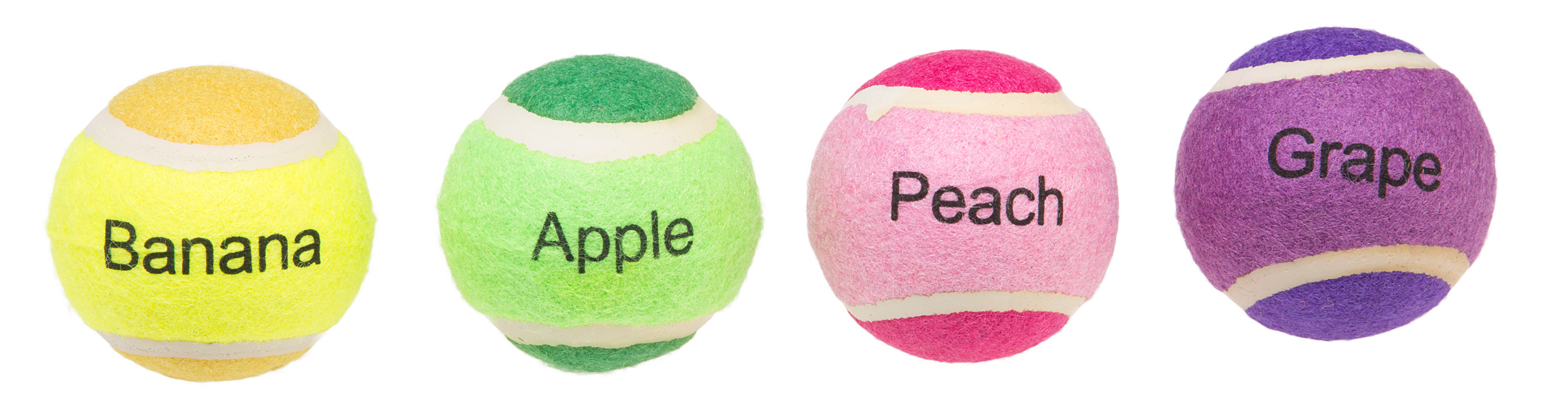 Set palline da tennis colorate