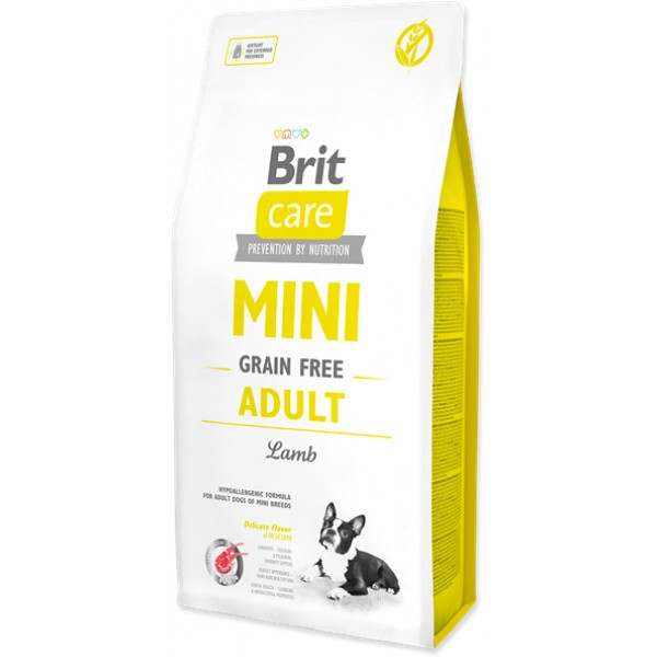 Brit Care Grain Free  Mini Agnello