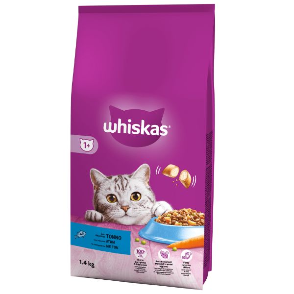 Whiskas Cat Adult 1+ croccantini ripieni gusto Tonno