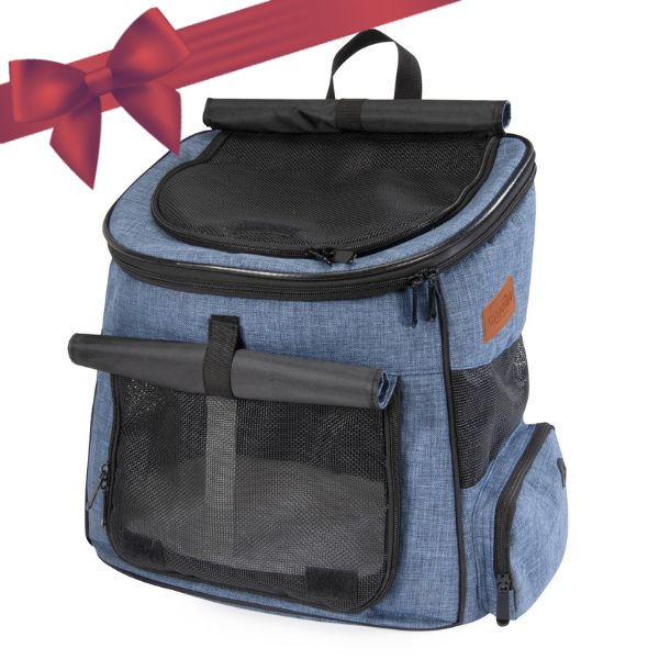 Zaino Borsa Denim pet Camon