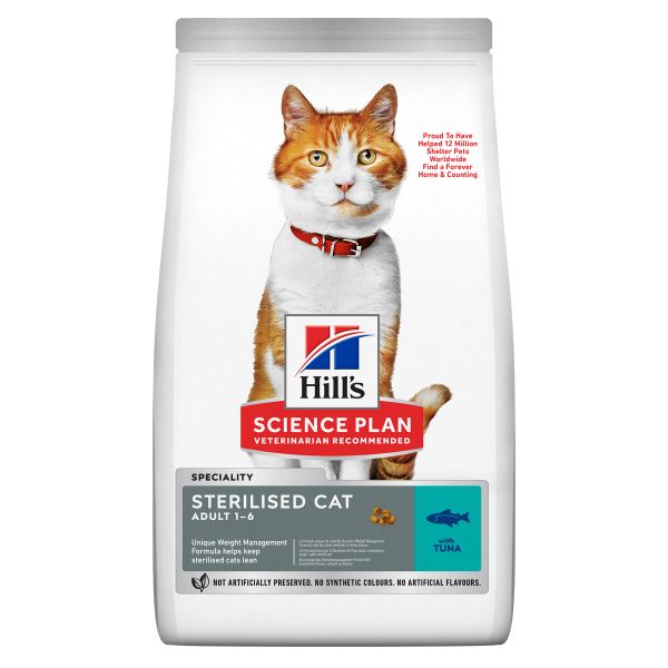 Hill's Science Plan Adult Sterilised Cat Alimento per Gatti con Tonno