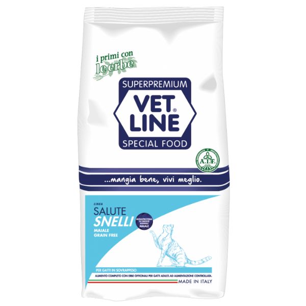 Vet Line Grain Free Cat Salute Snelli Maiale