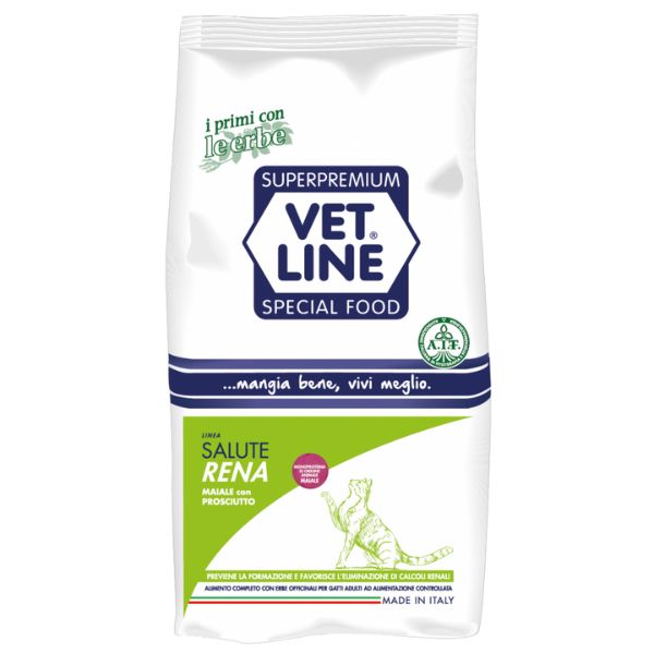 Vet Line Grain Free Cat Salute Rena Maiale con Prosciutto