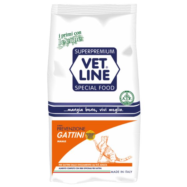 Vet Line Kitten Prevenzione Gattini Maiale