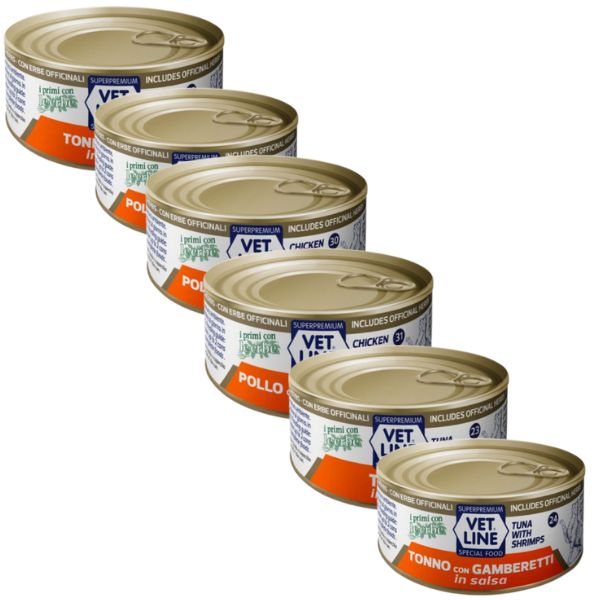 Vet Line in salsa Cat 70 gr