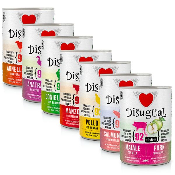 Disugual monoproteico Fresh Fruit Plus 400 gr