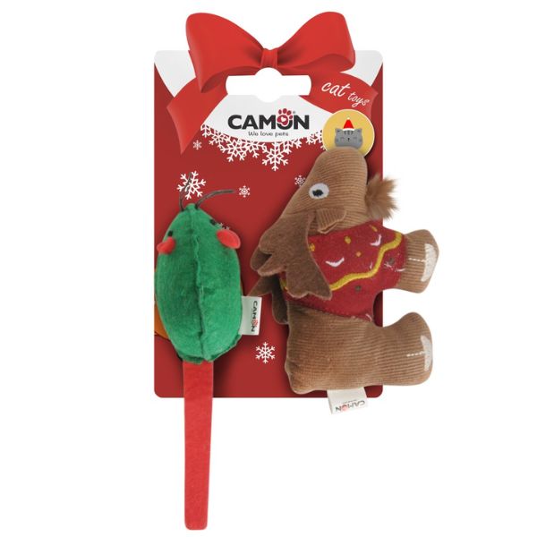 Giochino natalizio per gatti Camon