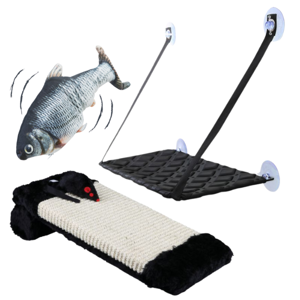 Black Bundle relax e divertimento per gatti