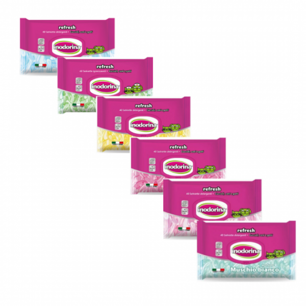 Inodorina Refresh Salviette Detergenti