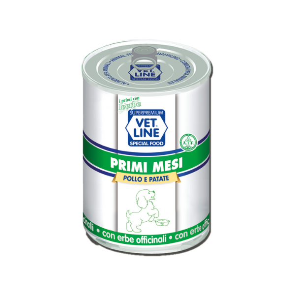 Vet Line Umido Cane Puppy  Primi Mesi 405 gr