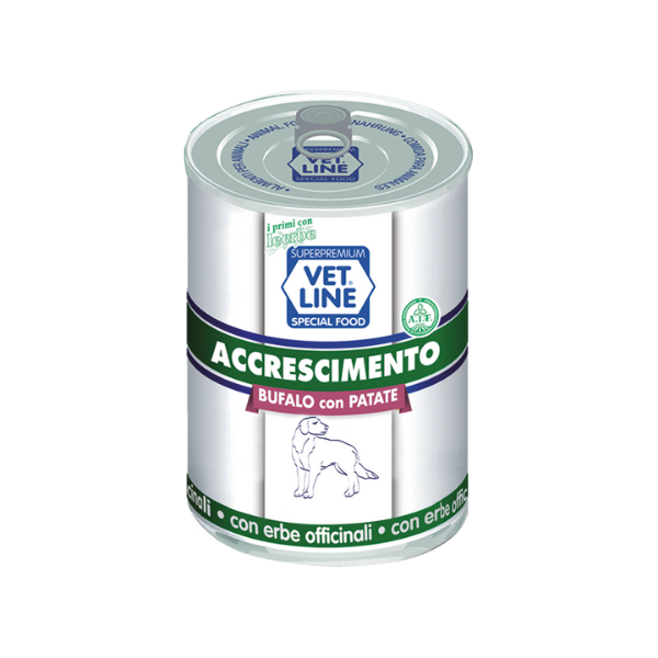 Vet Line Umido Cane Junior Accrescimento 405 gr