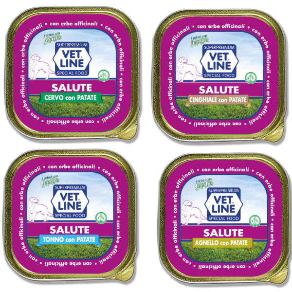 Vet Line Umido Cane Salute 150 gr