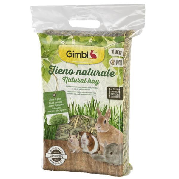 Gimbi Fieno Naturale per roditori