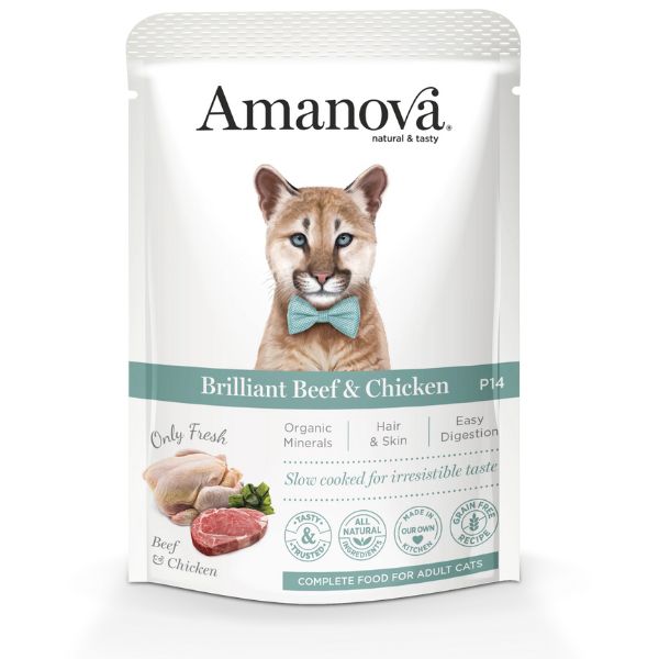 Amanova Adult Cat Umido Grain Free 85 gr