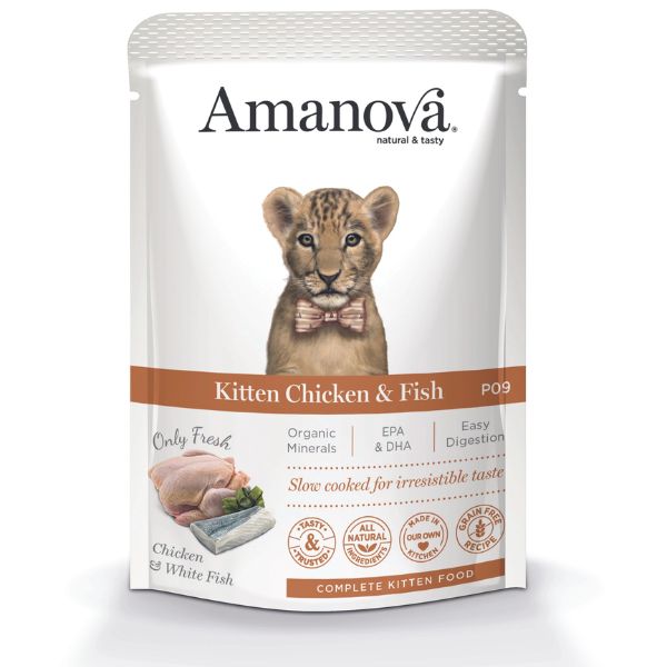 Amanova Kitten Umido Grain Free 85 gr
