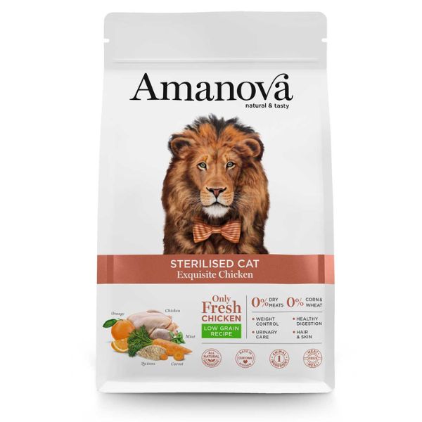 Amanova Sterilised Cat Pollo Fresco