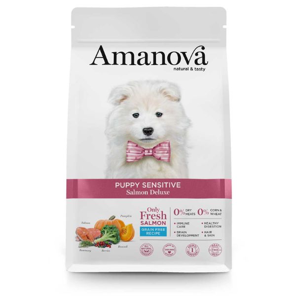 Amanova Puppy Sensitive Salmone Deluxe Grain Free