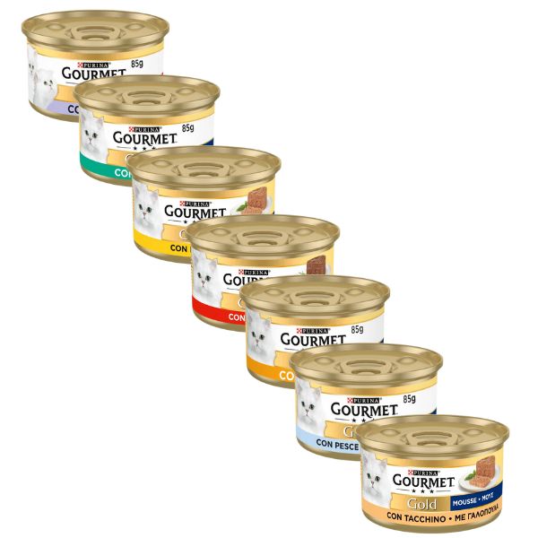 Purina Gourmet Gold Mousse Umido Gatto 85 gr