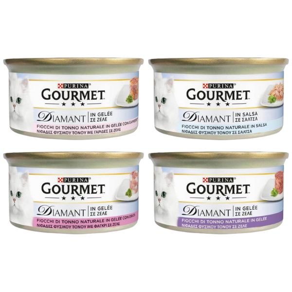 Purina Gourmet Diamant Fiocchi Umido Gatto 85 gr