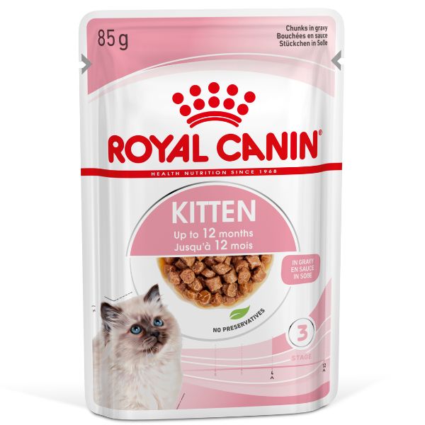 Royal Canin Kitten Gravy Cat Wet Food
