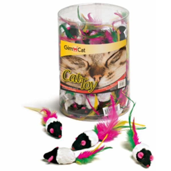 Gioco Topi con piume Gim Cat