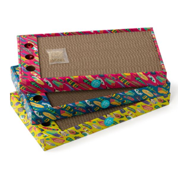 Tiragraffi in cartone Fun Leopet