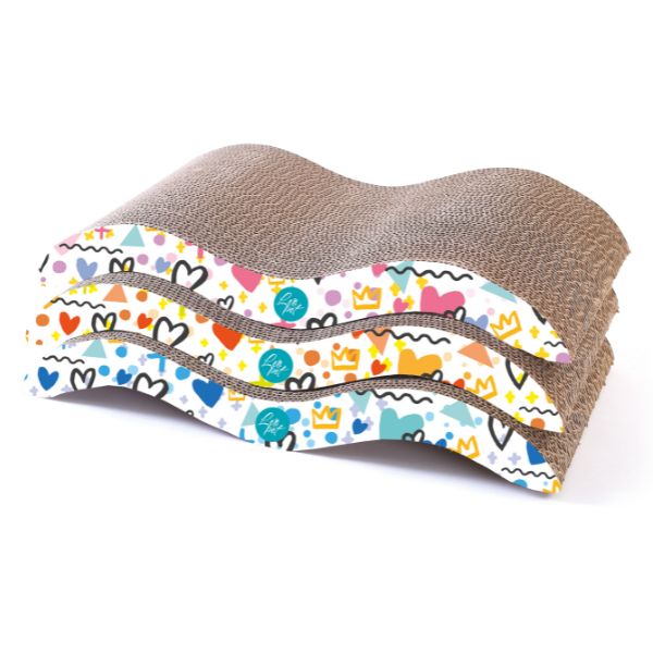 Tiragraffi in cartone Gabbiano Leopet