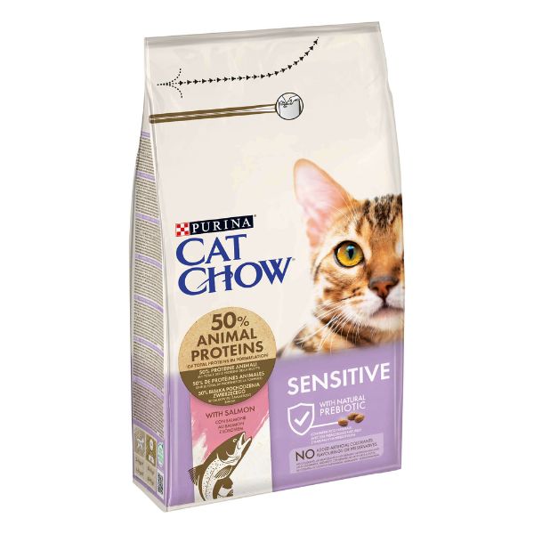 Purina Cat Chow Adult Sensitive Salmone