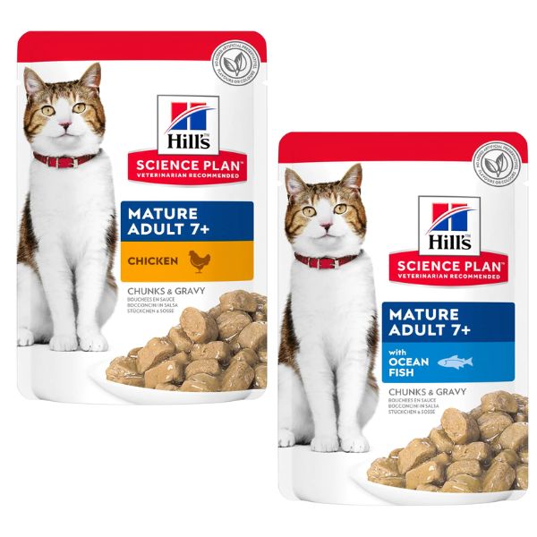 Hill's Science Plan Mature Adult 7+ Alimento per Gatti 85 gr
