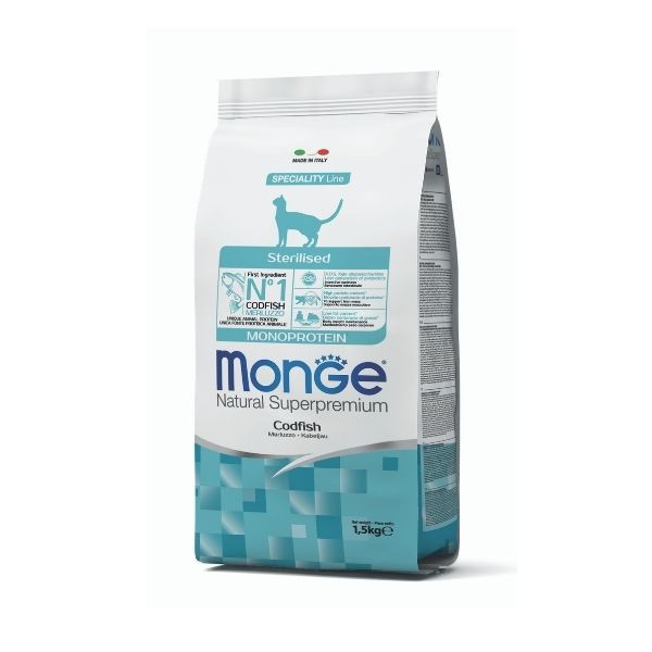 Monge Natural Superpremium Sterlised Merluzzo