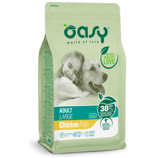 Oasy Dog Adult Large Pollo