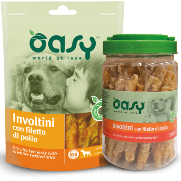 Oasy Involtini con filetto di pollo